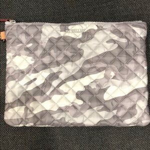 MZ Wallace Light Gray Camo Metro Tote- NWOT